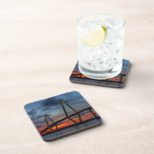 Dessous-de-verre Charleston Fire Like Sunset (Côté Droit)
