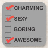 Dessous-de-verre Charme (Devant)