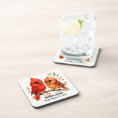 Dessous-de-verre Charme Cardinal du Nord (Côté Droit)