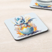 Dessous-de-verre Charming Blue Dragon Frostfire (Côté gauche)