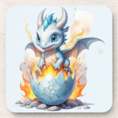 Dessous-de-verre Charming Blue Dragon Frostfire (Devant)