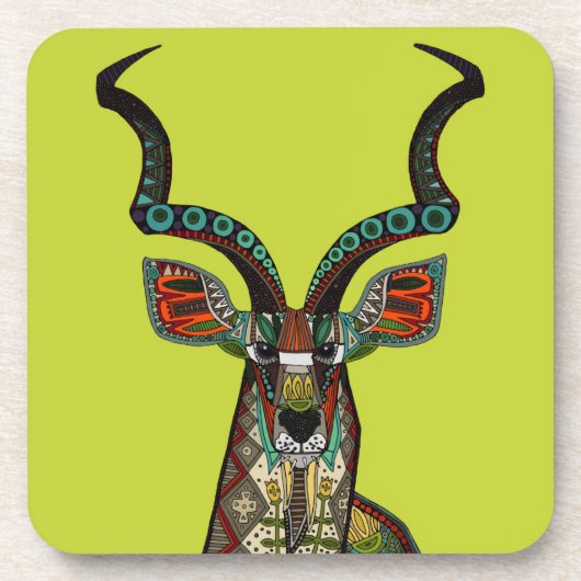 Dessous-de-verre chartreuse (Devant)