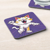 Dessous-de-verre Chat à fierce (Côté gauche)