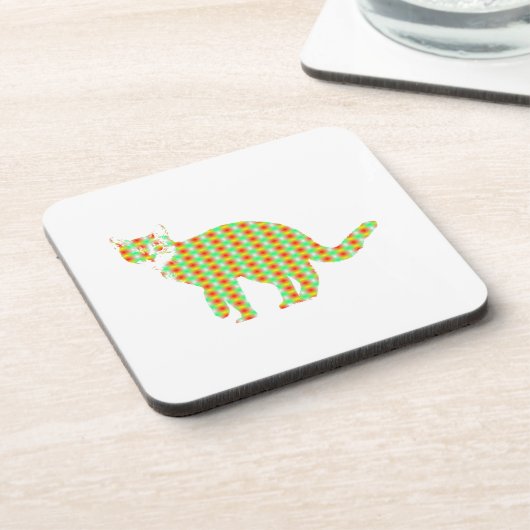 Dessous-de-verre Chat à motifs (Côté gauche)