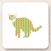 Dessous-de-verre Chat à motifs (Devant)