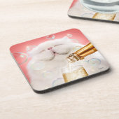 Dessous-de-verre Chat Au Champagne (Côté gauche)