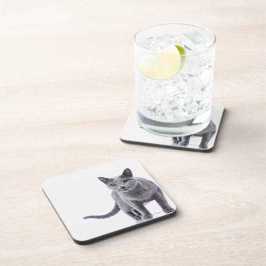 Dessous-de-verre Chat bleu russe (Côté Droit)