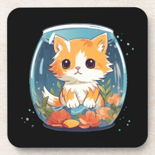 Dessous-de-verre Chat coupable
