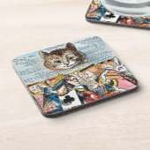 Dessous-de-verre Chat de Cheshire, 1865 (Côté gauche)