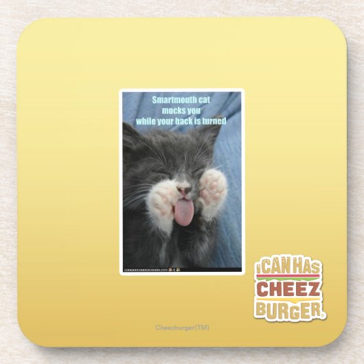 Dessous-de-verre Chat de Smartmouth (Devant)