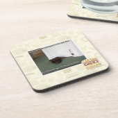 Dessous-de-verre Chat de sous-sol, légèrement désorienté (Côté gauche)