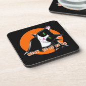 Dessous-de-verre Chat d'Halloween (Côté gauche)