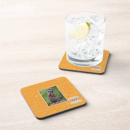 Dessous-de-verre Chat d'opéra (Côté Droit)