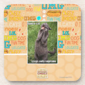 Dessous-de-verre Chat d'opéra (Devant)