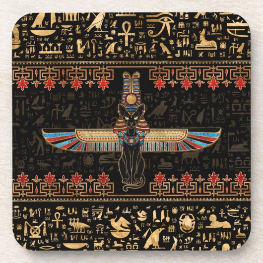 Dessous-de-verre Chat égyptien - Bastet (Devant)