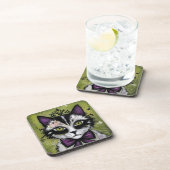 Dessous-de-verre Chat gothique (Côté Droit)