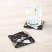 Dessous-de-verre Chat intelligent (Côté Droit)