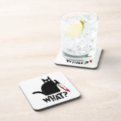 Dessous-de-verre Chat Meurtrier Avec Couteau (Côté Droit)