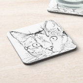 Dessous-de-verre Chat Puddy (Côté gauche)