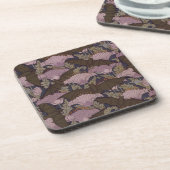 Dessous-de-verre Chat victorien (Côté gauche)