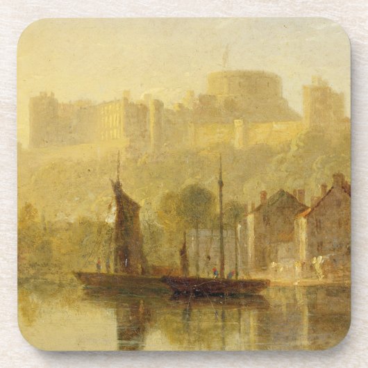 Dessous-de-verre Château de Windsor de la Tamise (huile sur le (Devant)