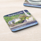 Dessous-de-verre Château Dunglass - Clan Colquhoun/Calhoun (Côté gauche)