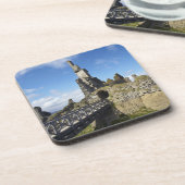 Dessous-de-verre Château Sinclair Girnigoe, Wick, Caithness, (Côté gauche)