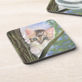 Dessous-de-verre Chaton (Côté gauche)