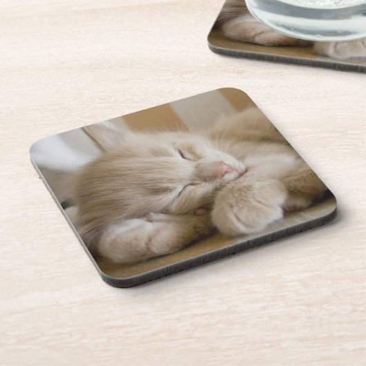 Dessous-de-verre Chaton de sommeil (Côté gauche)