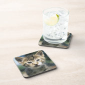 Dessous-de-verre Chaton dehors (Côté Droit)