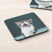 Dessous-de-verre Chaton meowing (Côté gauche)