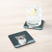Dessous-de-verre Chaton meowing (Côté Droit)