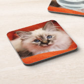 Dessous-de-verre Chaton sacré de Birman (Côté gauche)