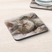 Dessous-de-verre Chaton somnolent (Côté gauche)