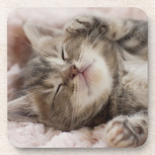 Dessous-de-verre Chaton somnolent (Devant)
