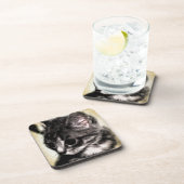 Dessous-de-verre Chaton tigré (Côté Droit)
