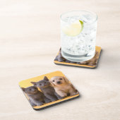 Dessous-de-verre Chatons et chiots bleus russes de teckel (Côté Droit)