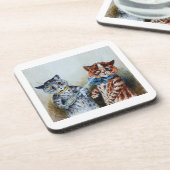 Dessous-de-verre Chats de Louis Wain (Côté gauche)