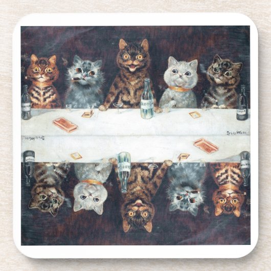 Dessous-de-verre chats de Louis Wain (Devant)