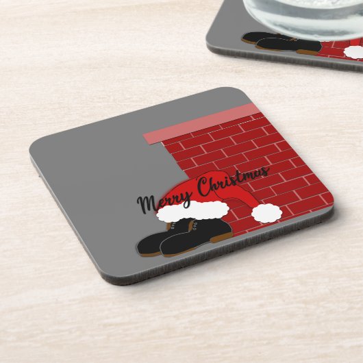 Dessous-de-verre Chaussure père Noël (Côté gauche)