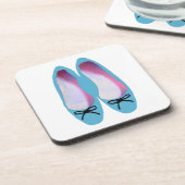 Dessous-de-verre Chaussures bleues (Côté gauche)