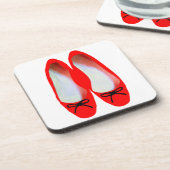Dessous-de-verre Chaussures rouges (Côté gauche)