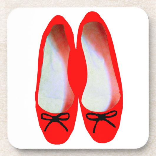 Dessous-de-verre Chaussures rouges (Devant)