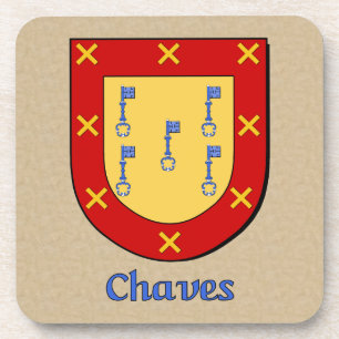 Dessous-de-verre Chaves Family Shield