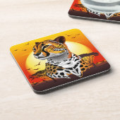 Dessous-de-verre Cheetah African Feline Wild Animal (Côté gauche)