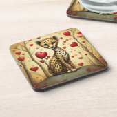 Dessous-de-verre Cheetah Love 3 (Côté gauche)