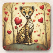Dessous-de-verre Cheetah Love 3 (Devant)
