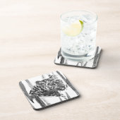 Dessous-de-verre Cheetah Portrait (Côté Droit)