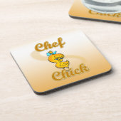 Dessous-de-verre Chef Chick (Côté gauche)