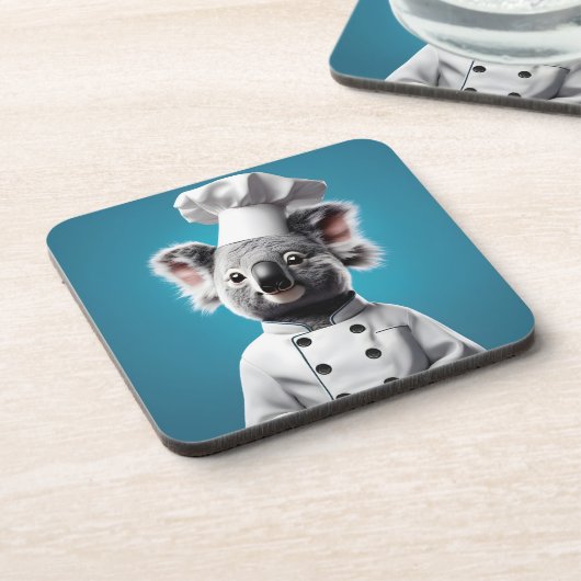 Dessous-de-verre Chef Koala (Côté gauche)